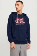 Jack&jones FELPA 12247796 BLU foto 2